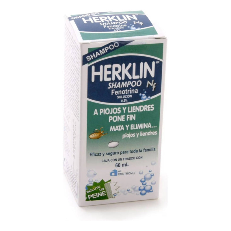 Herklin Nf Shampoo, 1 Frasco 60 Ml