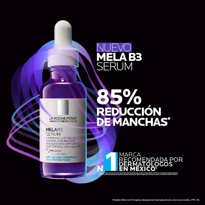 Sérum Concentrado Mela B3 La Roche-posay Antimanchas 30ml Todo Tipo De Piel Día/noche