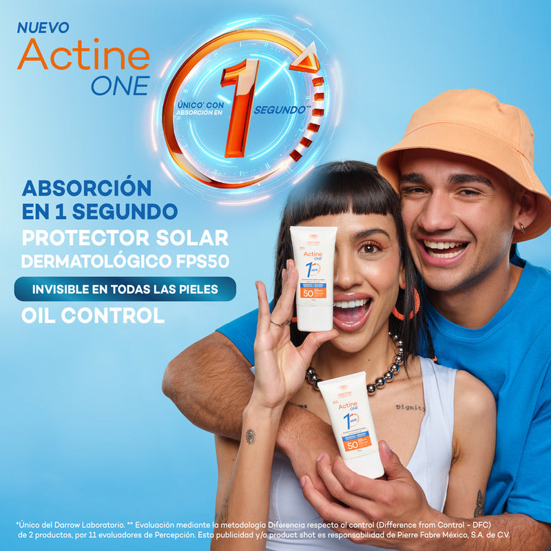 Darrow Actine One Protector Solar Facial Sin Color Fps50 40g, Protector Facial