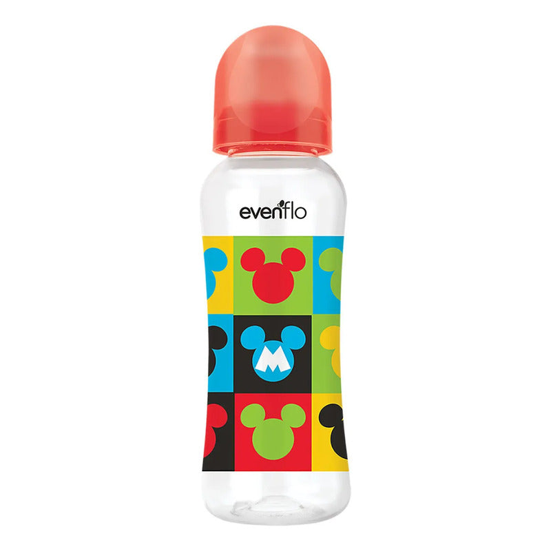 Biberón Evenflo Disney Flujo Medio 8 Oz