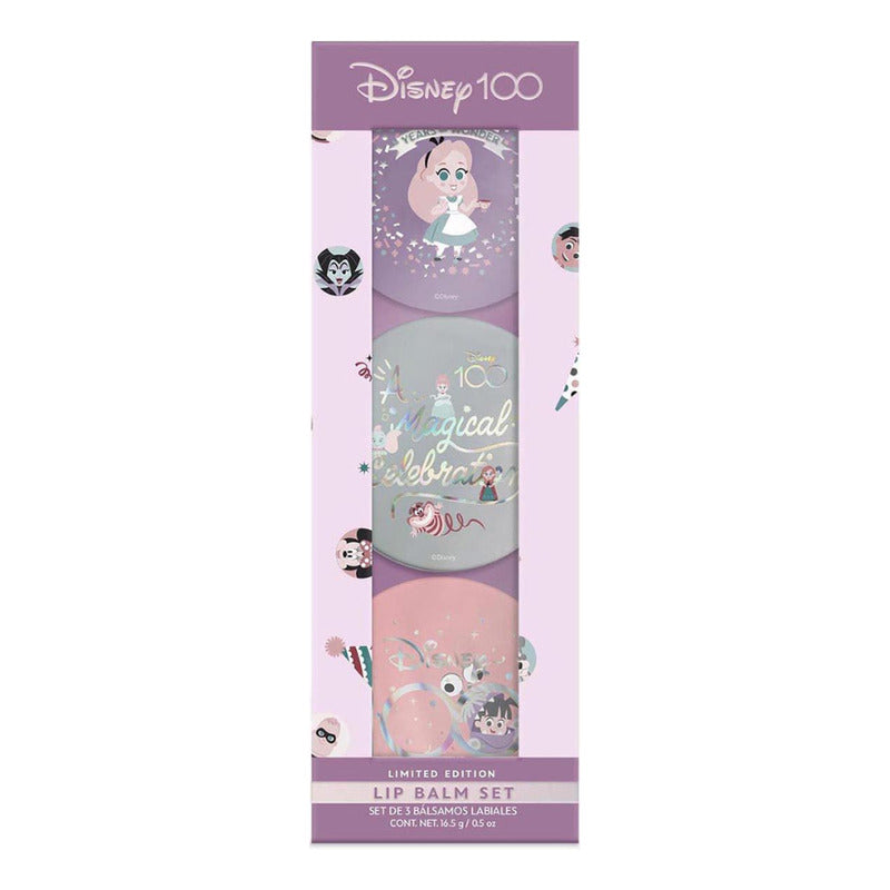 Tres Bálsamos Labiales Edición Especial Disney 100