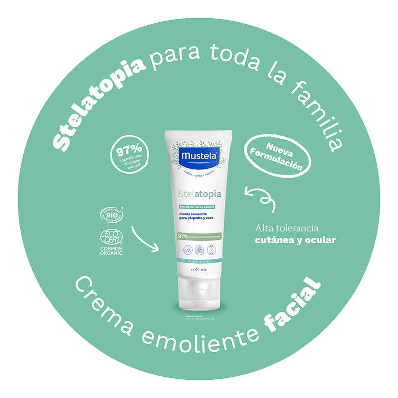 Mustela Crema Facial Emoliente Piel Atopica 40ml