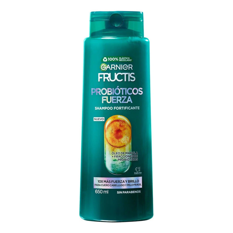 Shamppoo Garnier Fructis Probióticos Fuerza 650ml