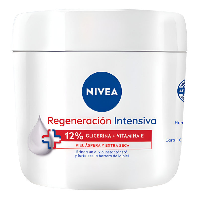 Crema Hidratante Nivea Corporal Regeneración 400 Ml Sin Fragancia