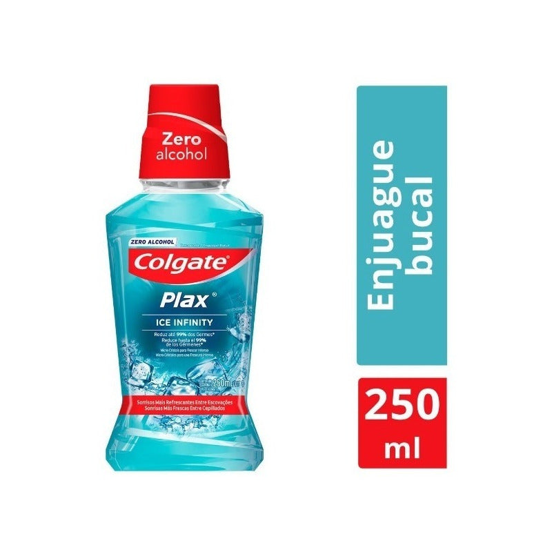 Colgate Plax Ice Infinity Sin Alcohol 250ml