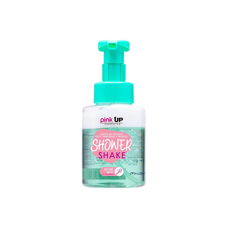 Shower Shake Jabón En Espuma Corporal Y Manos Pink Up 300ml