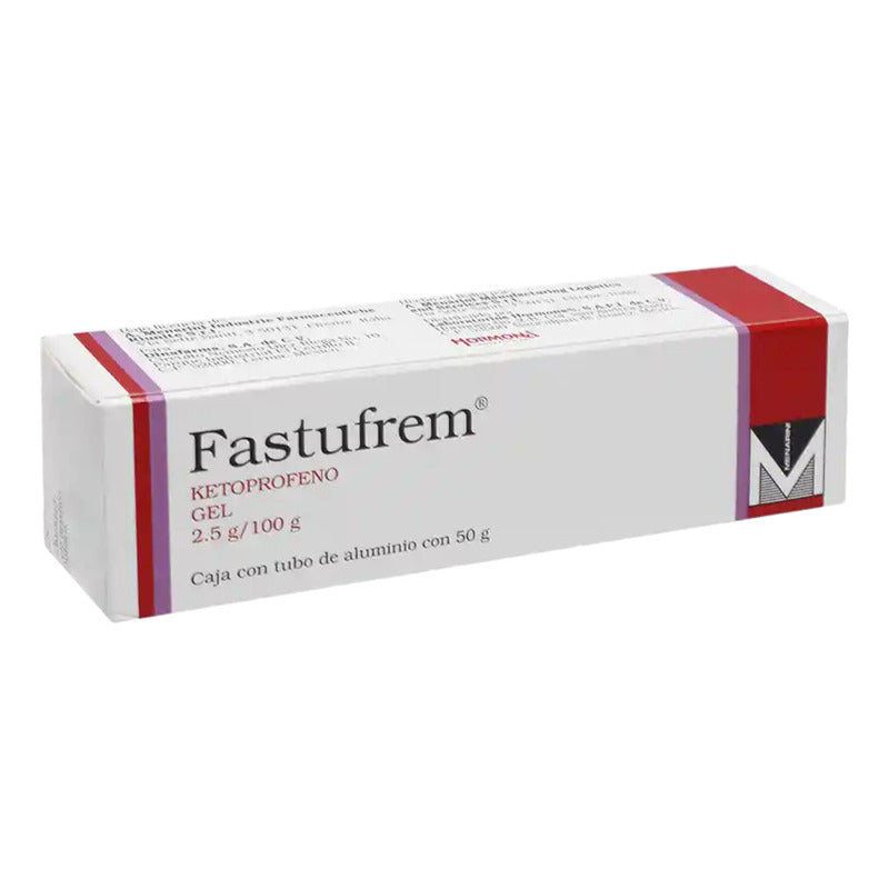 Fastufrem Ketoprofeno Gel 2.5g/100g Tubo Con 50g