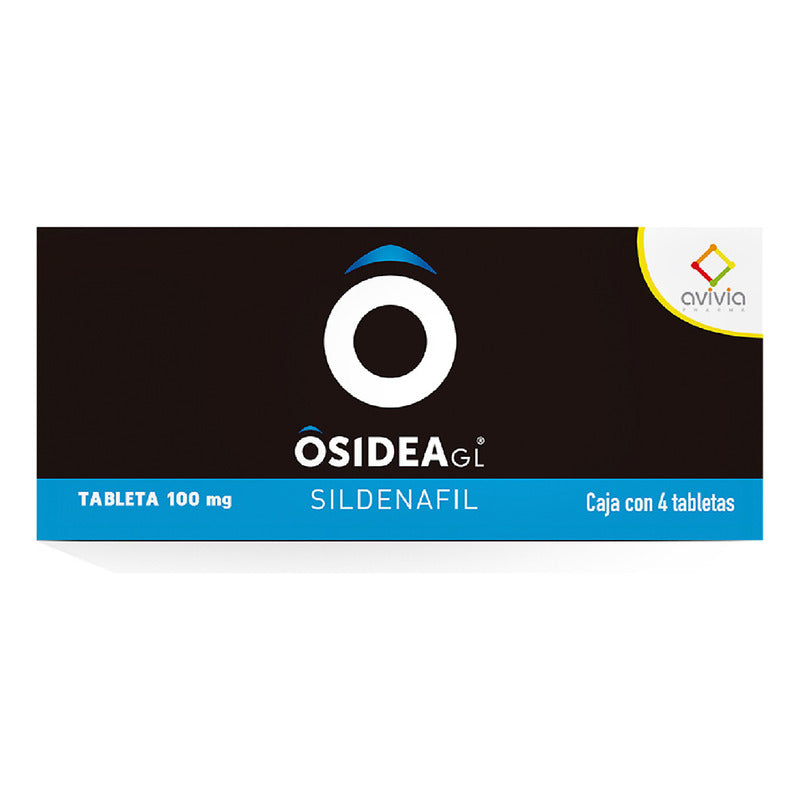 Osidea Gl Tableta 100 Mg, 4 Tabletas (2x1)