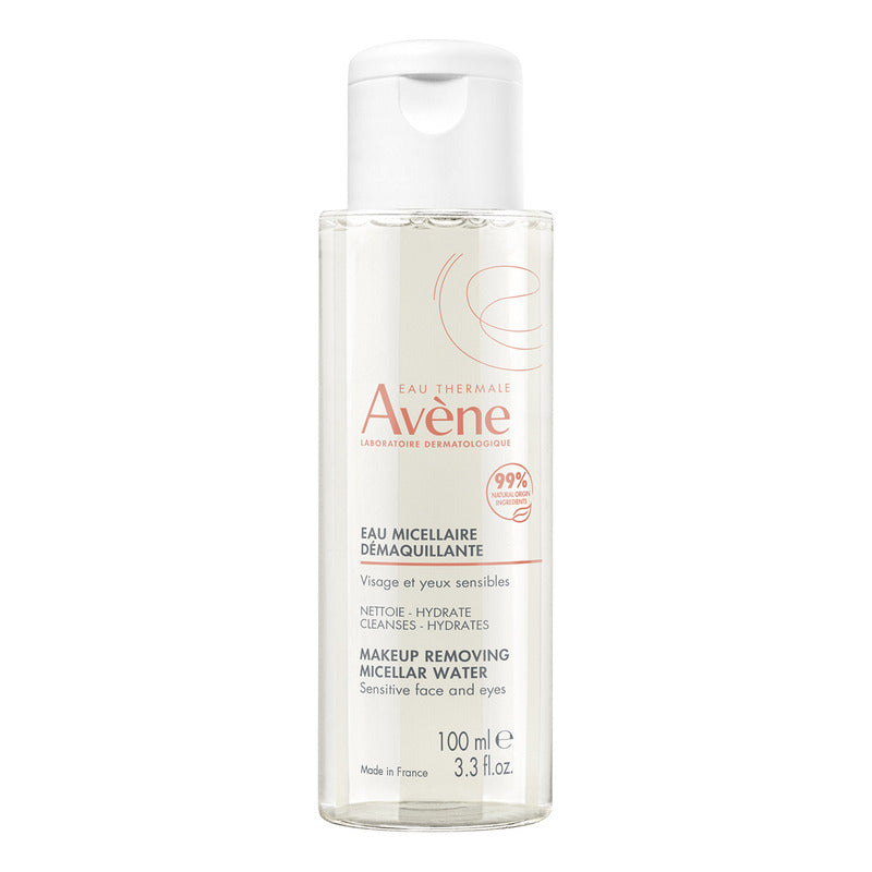 Avène Agua Micelar Desmaquillante Facial 100ml Para Piel Sensible Y Seca