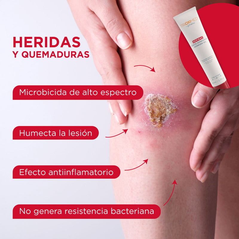 Heribac Aceite Ozonizado 80 Ml - Trioximed By Omanu