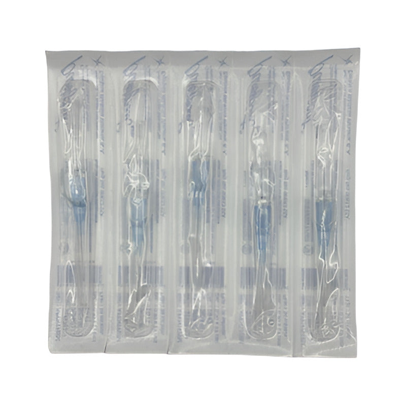 Punzocat Catéter 19gx19mm (3/4) Azul Claro 5 Piezas