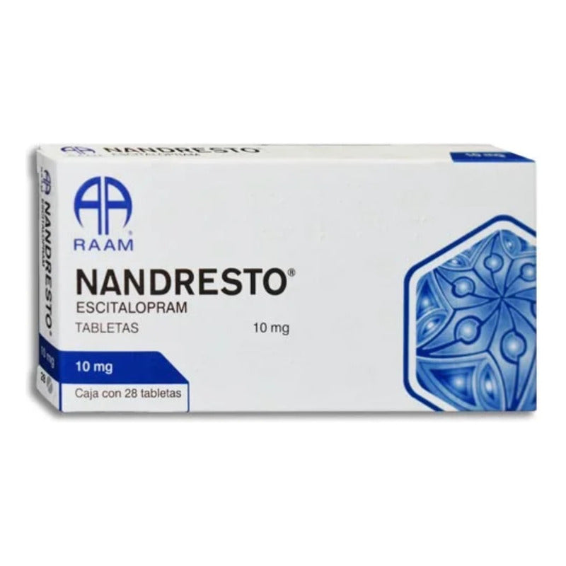 Nandresto Escitalopram 10mg Con 28tabs Raam