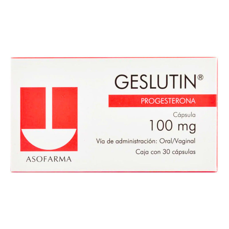 Geslutin Capsula 100mg Caja Con 30 Capsulas Asofarma