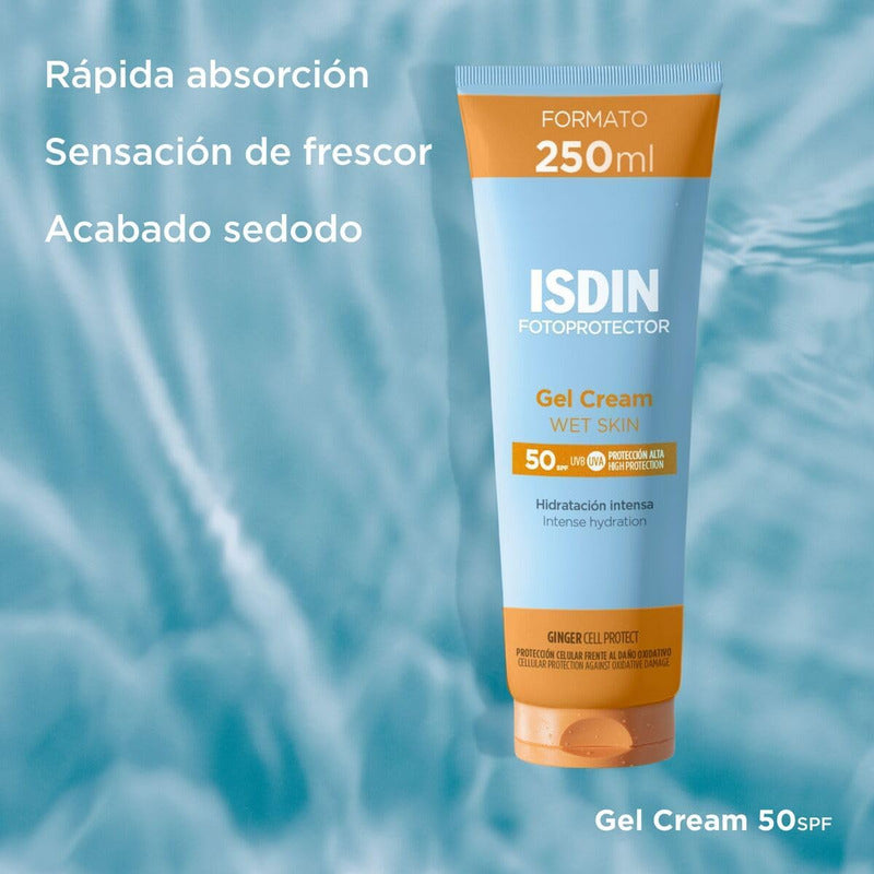 Fotoprotector Isdin Gel Cream Spf 50+ 250ml Alta Proteccion