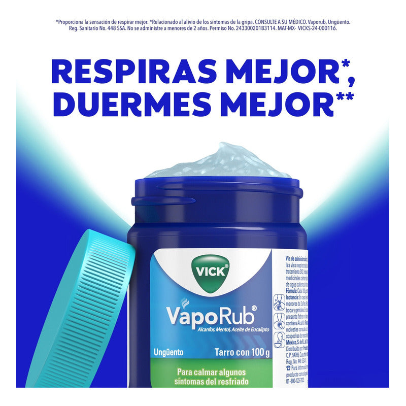 Vick Vaporub Tarro 100g