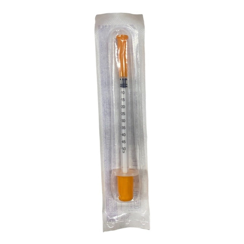 Sensimedical 100 Jeringas Para Insulina31gx6mm 0.5ml Capacidad En Volumen 0.5 Ml