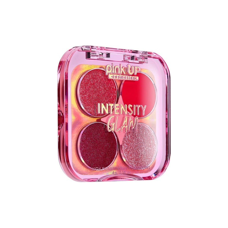 Cuarteto De Sombras Para Ojos Paleta Intensity Glam Pink Up Color 08 Blossom