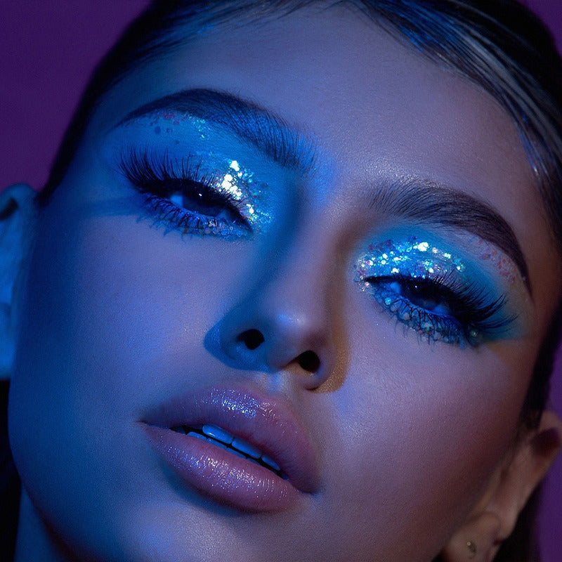 Pink Up, Glitter Compacto, Alta Adherencia, Textura Suave Color Metal