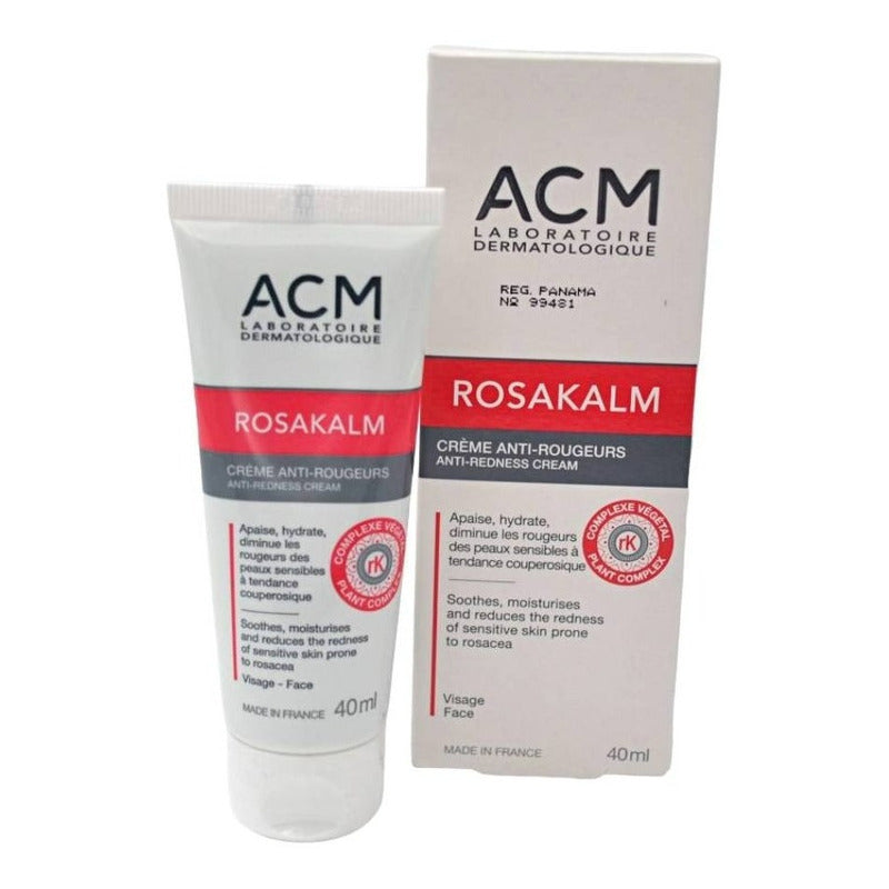 Acm Rosakalm 40ml Crema Para Rojeces Rosasea Sensible