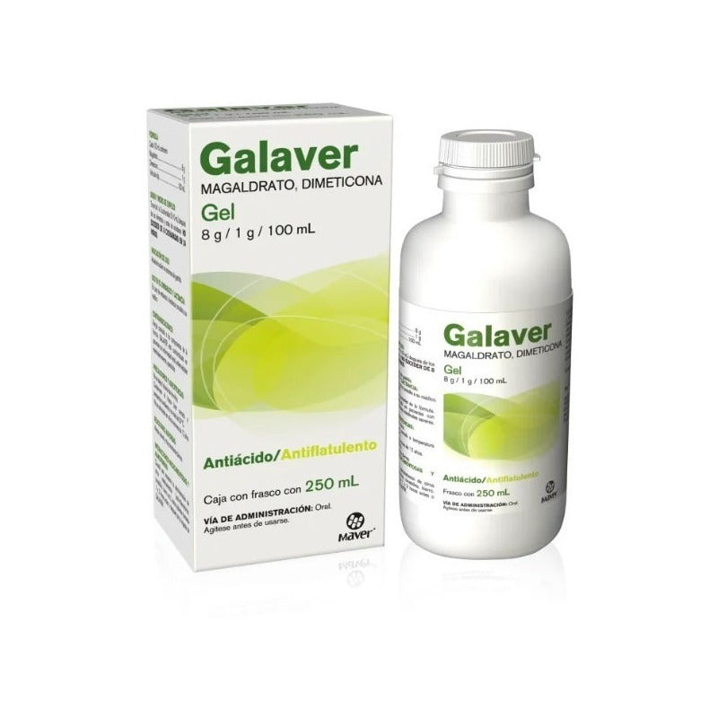 Galver Gel Antiácido Y Antiflatulento 250ml