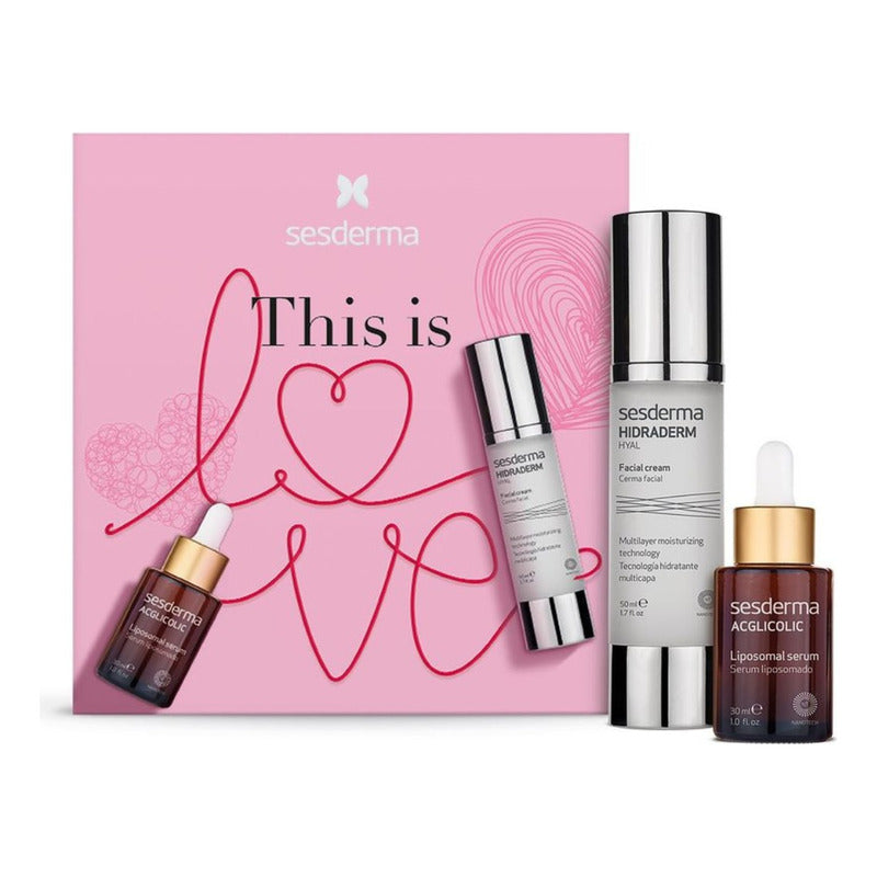 Kit Sesderma This Is Love Hydradermhyal+ Acglicolic Serum