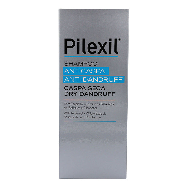 Pilexil Shampoo Anticaspa Caspa Seca Bote 300ml.