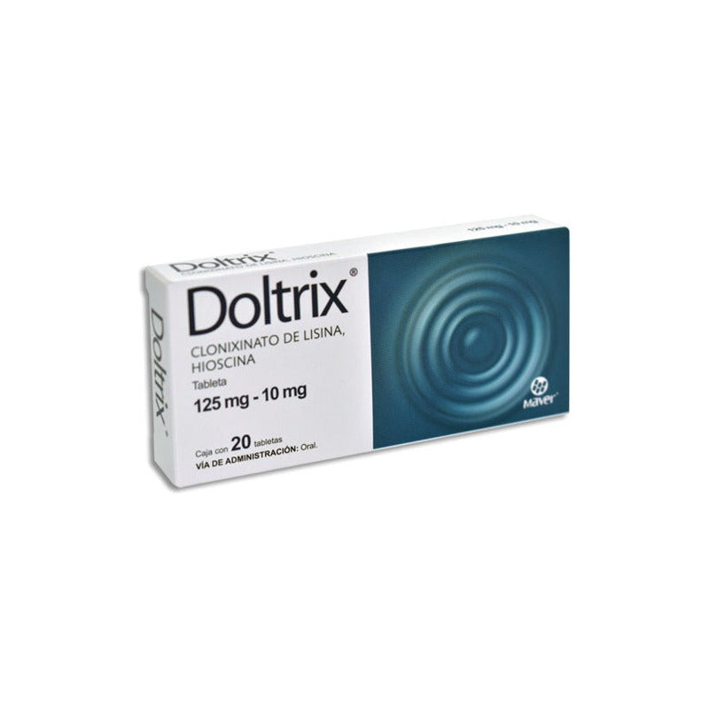Doltrix Clonixinato De Lisina/ Hioscina 20 Tabletas