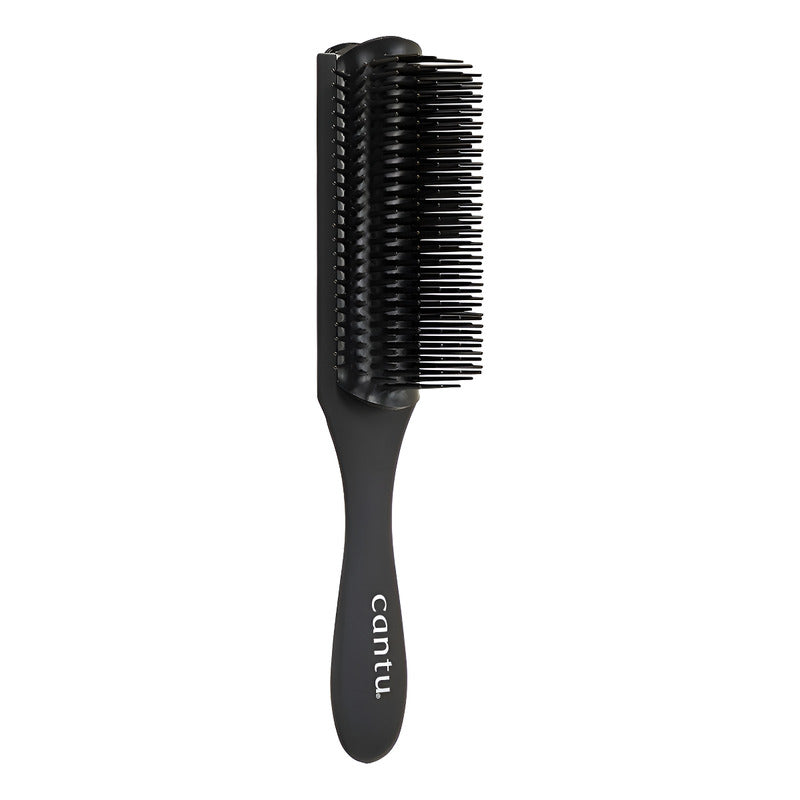 Cantu Cepillo Estilizador 9 Filas Cabello Rizado Negro