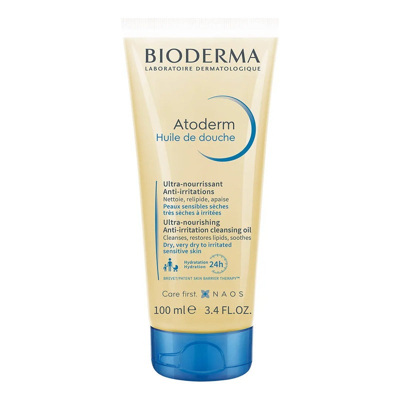 Bioderma Atoderm Aceite De Ducha Dermo Limpiador, 100ml