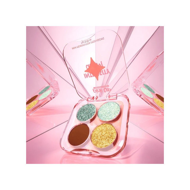 Pink Up Cuarteto De Sombras Para Ojos Glam Color07 Luxurious 07 Luxurious