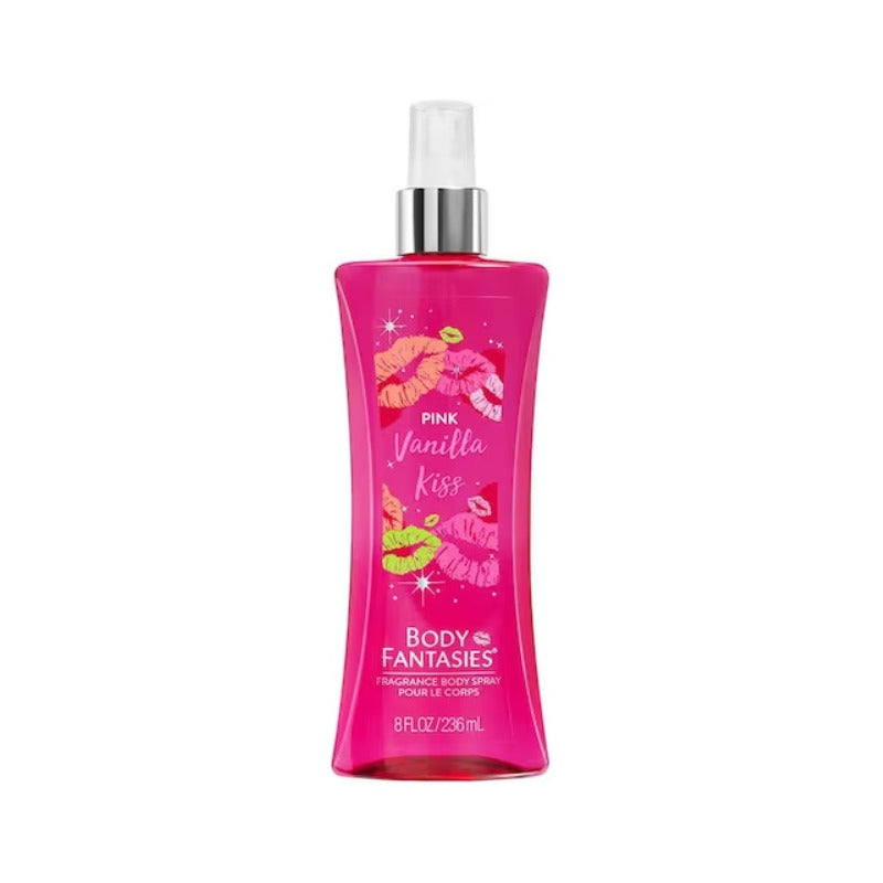 Body Fantasies Pink Vainilla Kiss Fragancia Corporal 236ml