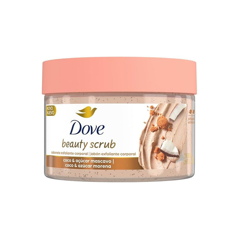 Pack 2 Dove Beauty Scrub Jabón Exfoliante 280g C/u