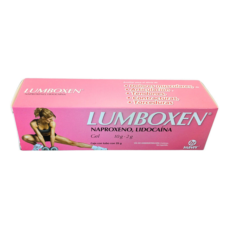 Lumboxen Gel 35g Naproxeno (10g) Lidocaina (2g)