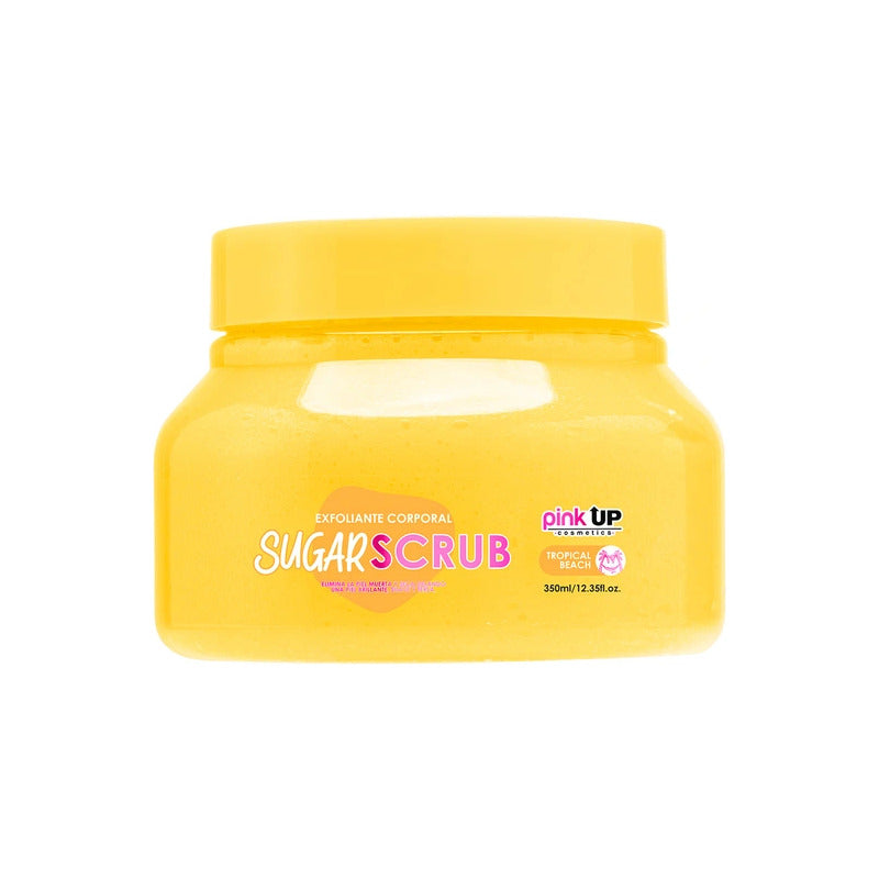 Sugar Scrub Exfoliante Corporal Pink Up 350g Fragancia Tropical Beach