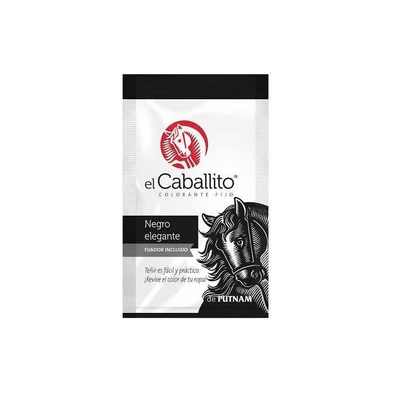 El Caballito Colorante Para Ropa Negro Elegante 20g