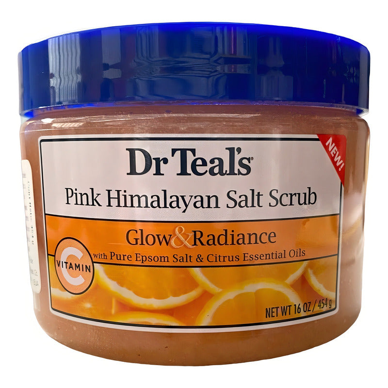 Dr Teals Exfoliante Corporal Con Vitamina C Citricos 454g