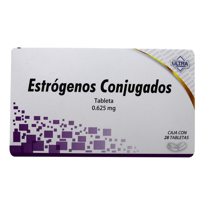 Estrogenos Conjugados Caja C/28 Tabs 0.625 Mg