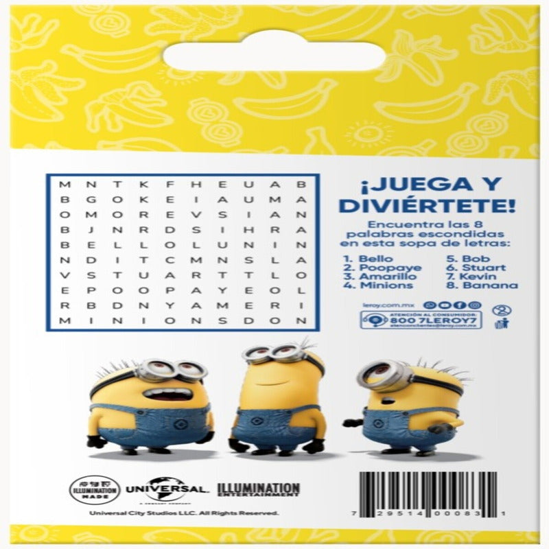 Le Roy Minions Venditas Adhesivas 20pz