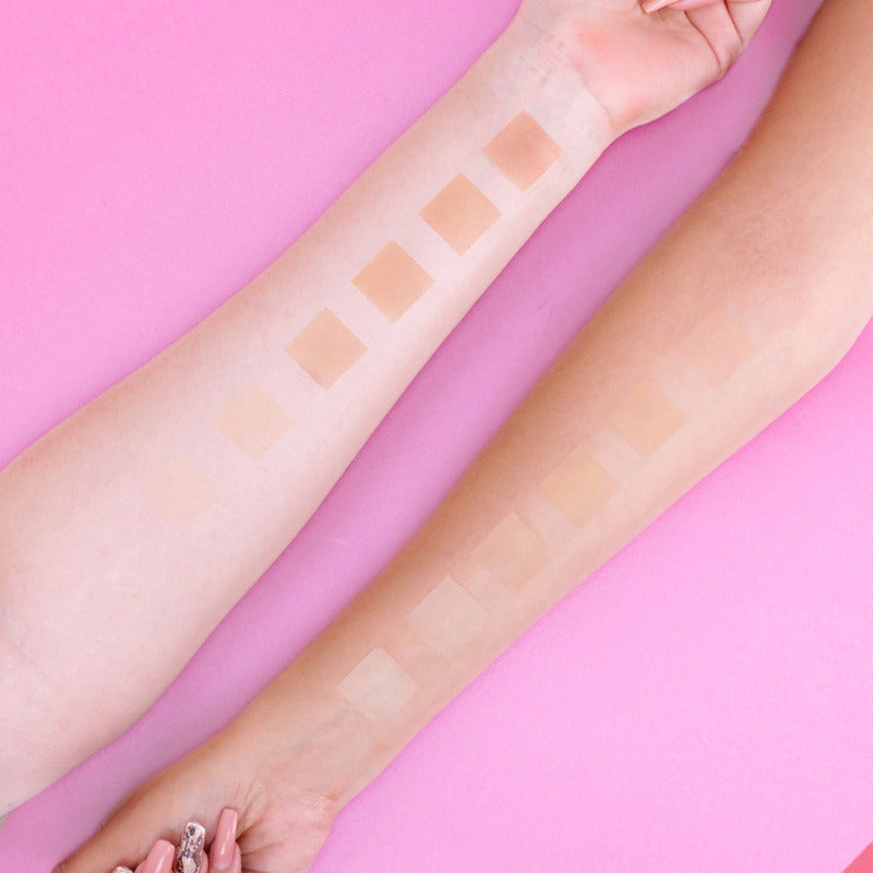 Base De Maquillaje En Polvo Pink Up Mineral Cover Tono Light Pink Up