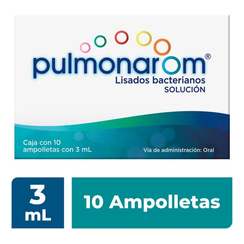 Pulmonaron Lisados Bacterianos Solución 10 Ampollas