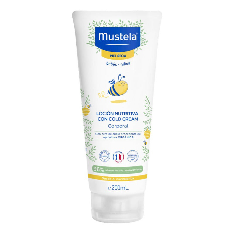 Mustela Loción Nutritiva Cold Cream - 200 G - 200 Ml - Crema - Unidad - 1