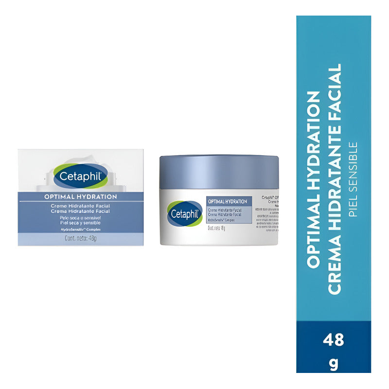 Cetaphil Optimal Crema Hidratante Facial De Noche 48g Sensible