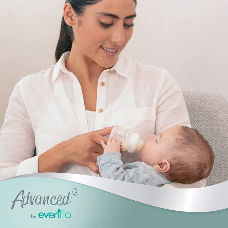 Evenflo Advance Biberon 60 Ml Con Canales Flexibles 60ml Blanco