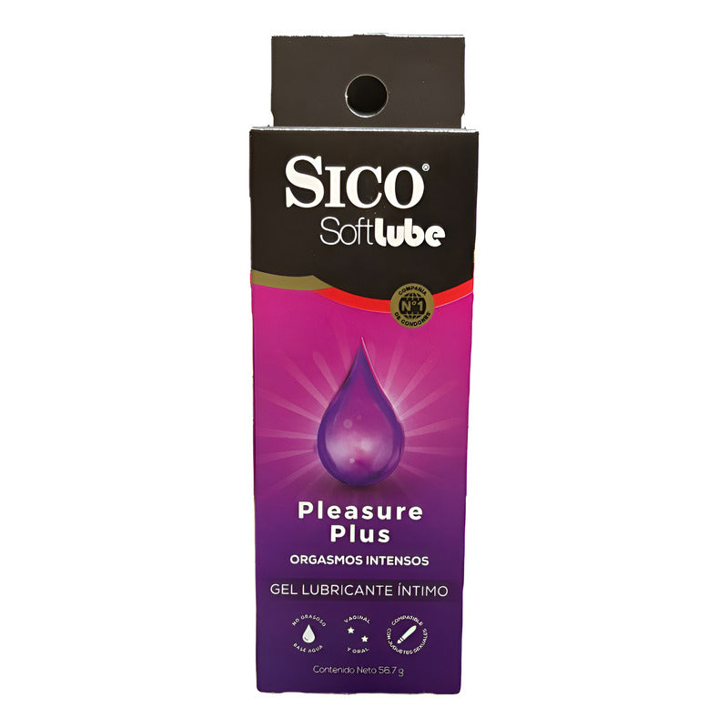 Sico Softlube Pleasure Plus Orgasmos Intensos 56.7g N/a