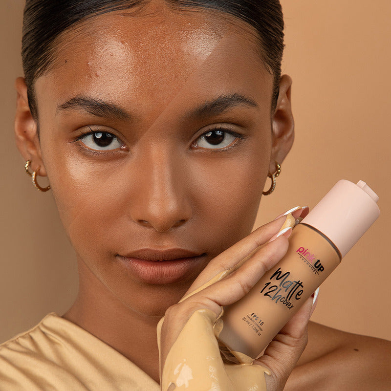 Pink Up Base Líquida Matte 12h 30 Ml