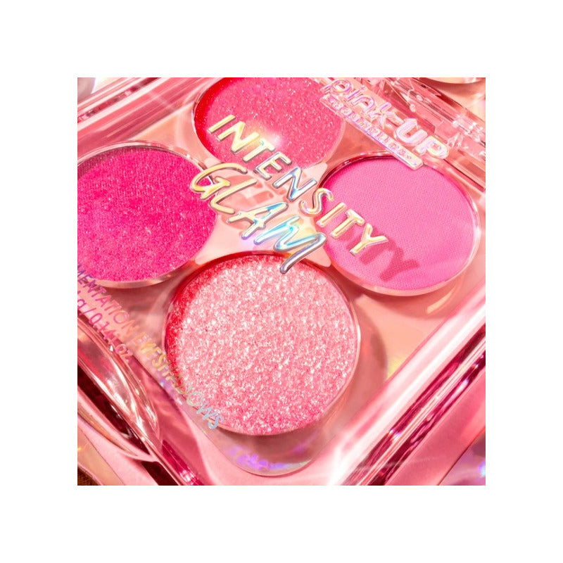 Pink Up Cuarteto De Sombras Para Ojos  Glam Color 08 Blossom