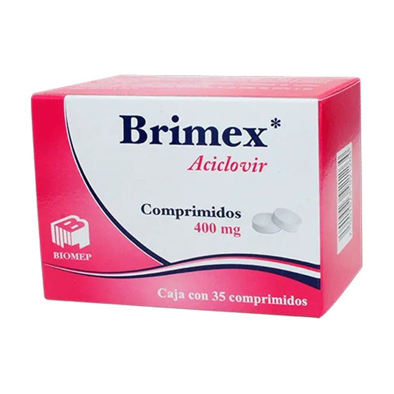 Brimex Aciclovir 400mg Caja Con 35 Comprimidos