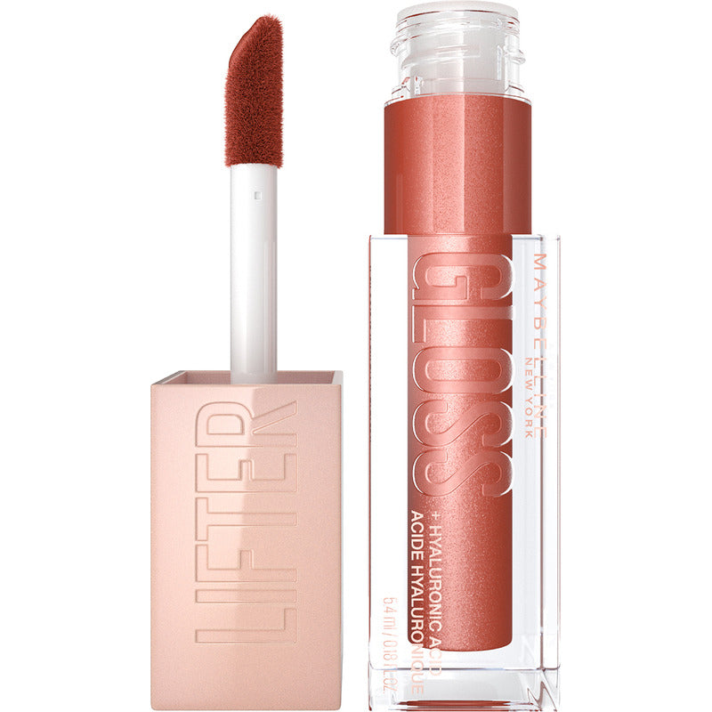 Maybelline Brillo Labial Lifter Gloss, Fórmula Con Ácido Hialurónico Para Labios Hidratados Y Suaves, Brillo Hidratante Hasta Por 4 Horas 009 Topaz