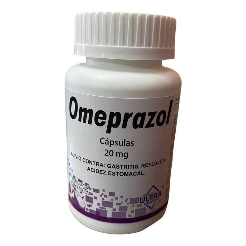 Omeprazol 20mg Frasco Con 120 Cápsulas