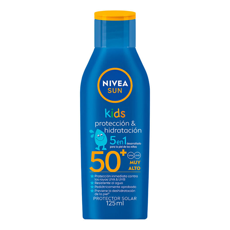Nivea Sun Kids Protección E Hidratación Fps 50 Con 120ml